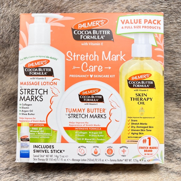 Palmer's Cocoa Butter Pregnancy Skin Care Kit 4-Piece Full Size Set - Picture 1 of 2